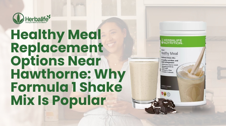 Formula 1 Healthy Meal Nutritional Shake Mix prepared as a healthy meal replacement option in Hawthorne California